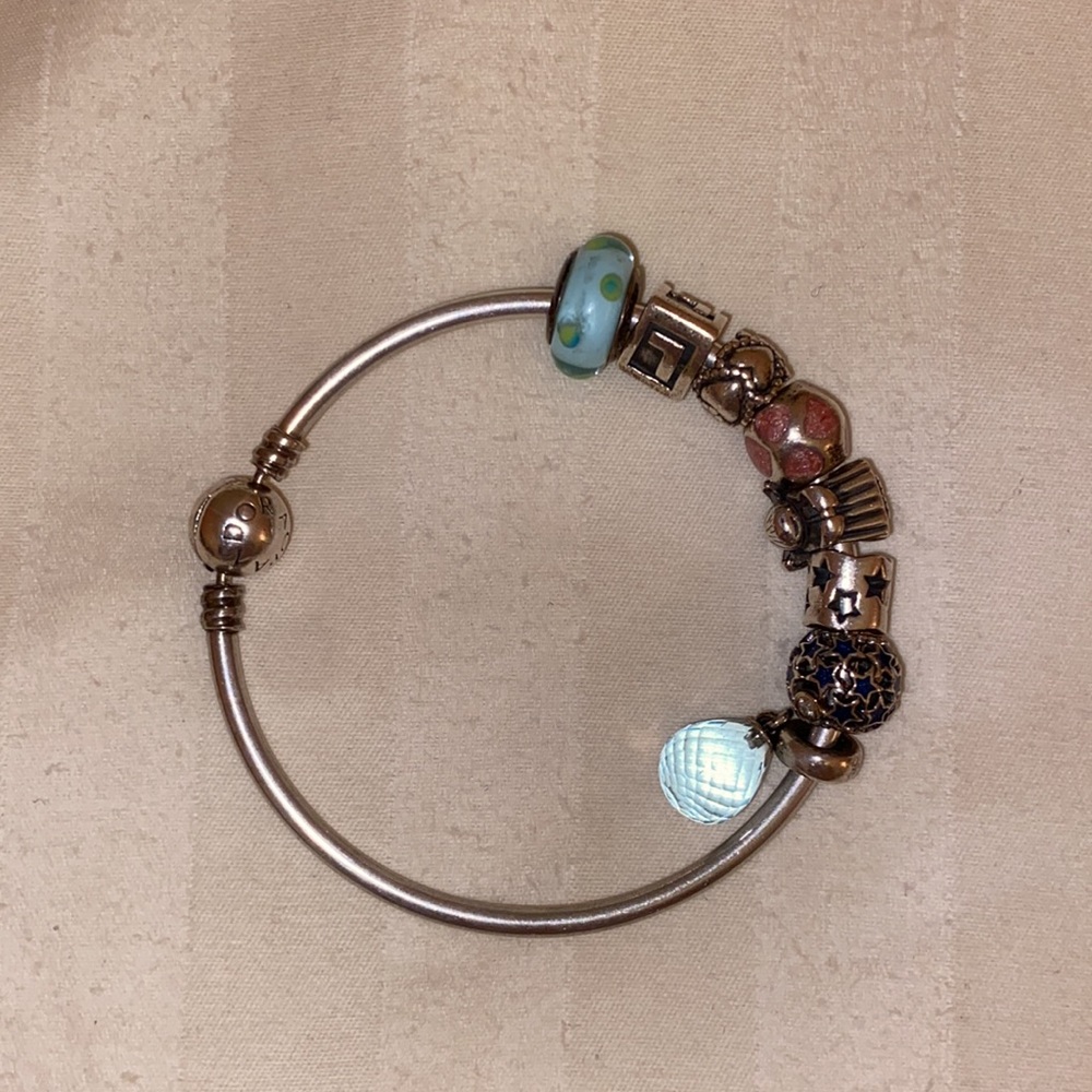 Pandora Moments Bangle Sterling Silver